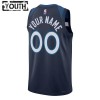 Minnesota Timberwolves Custom Nike 2022-23 Icon Edition Lasten Pelipaidat Swingman